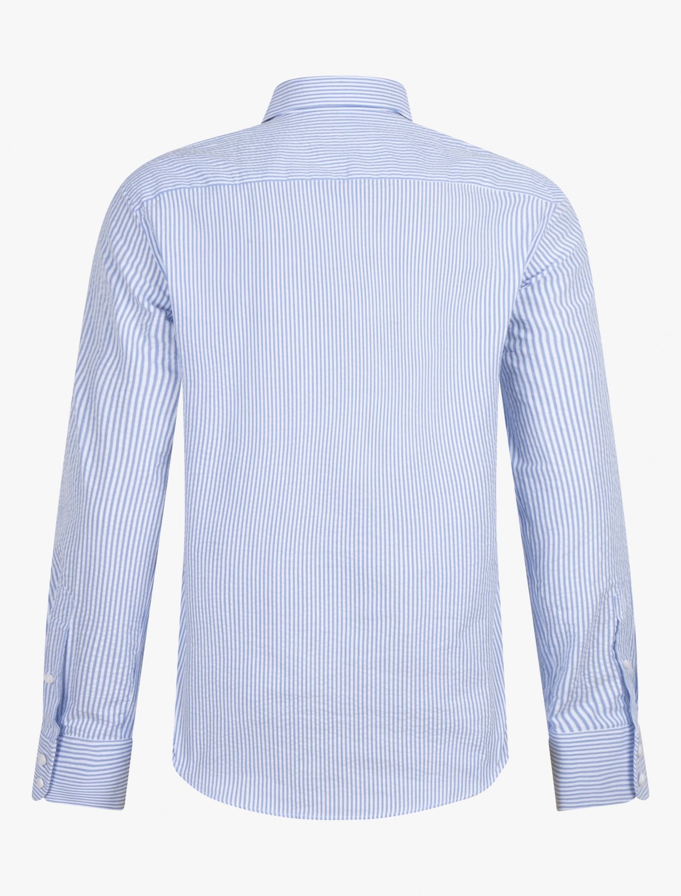 Fusco Shirt Light Blue White | Cavallaro Napoli