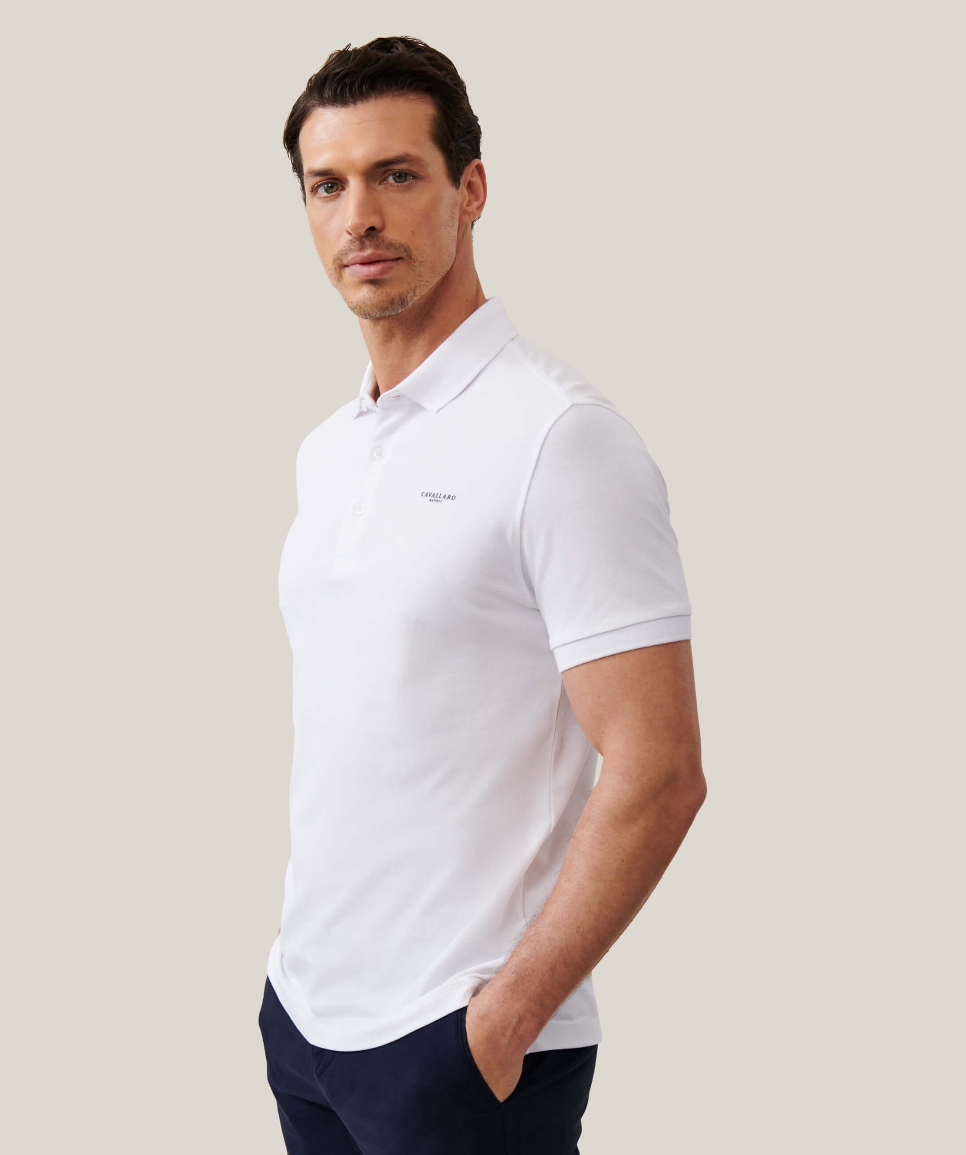 Poloshirt White