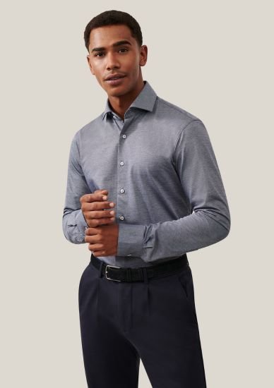 Viato Shirt Dark Blue