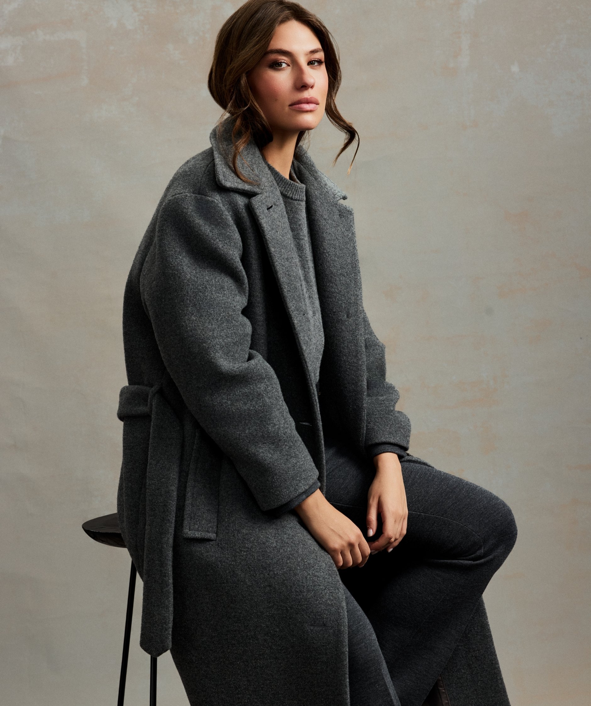 Alezia Coat Grey