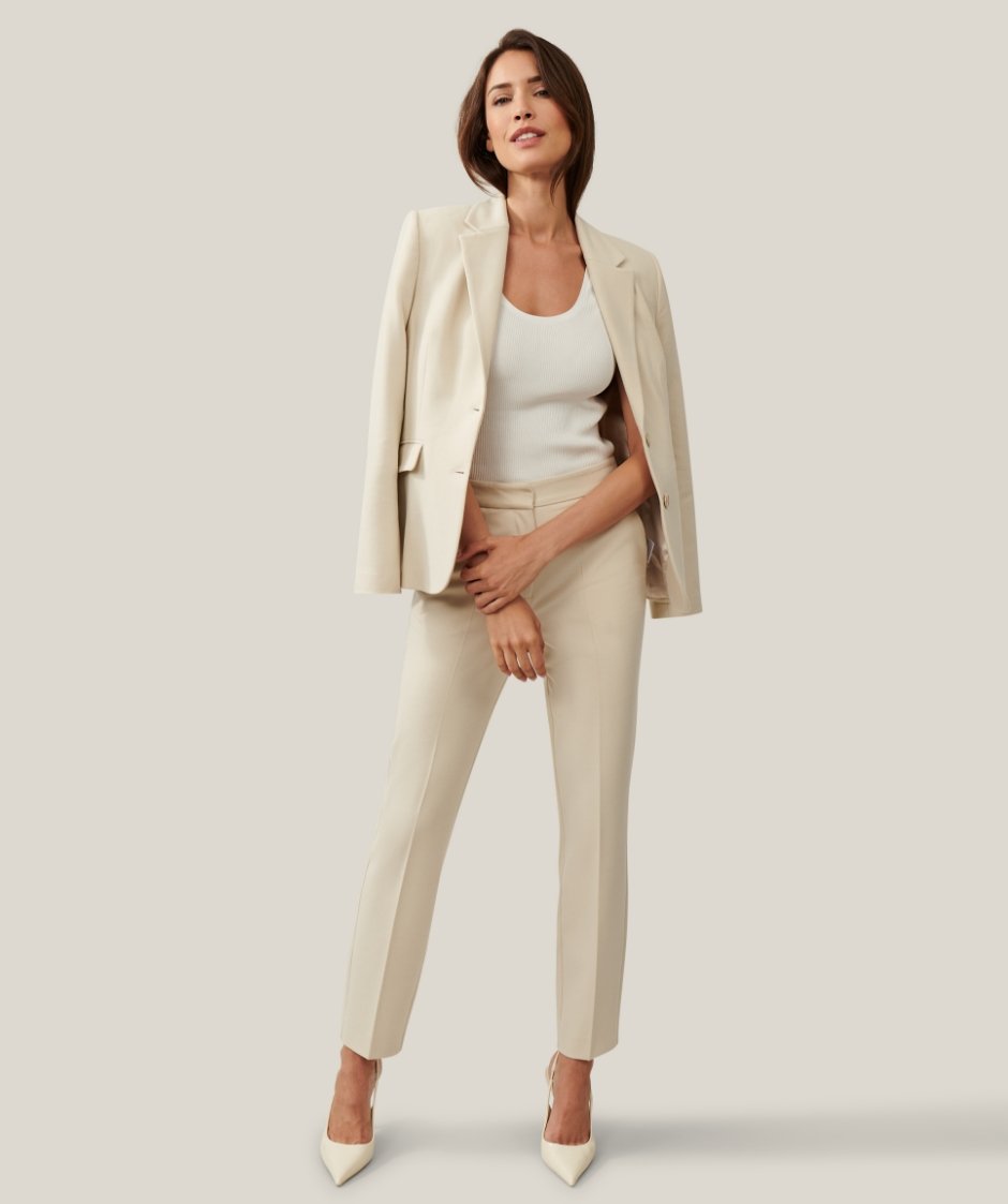 Francesca Suit Off White